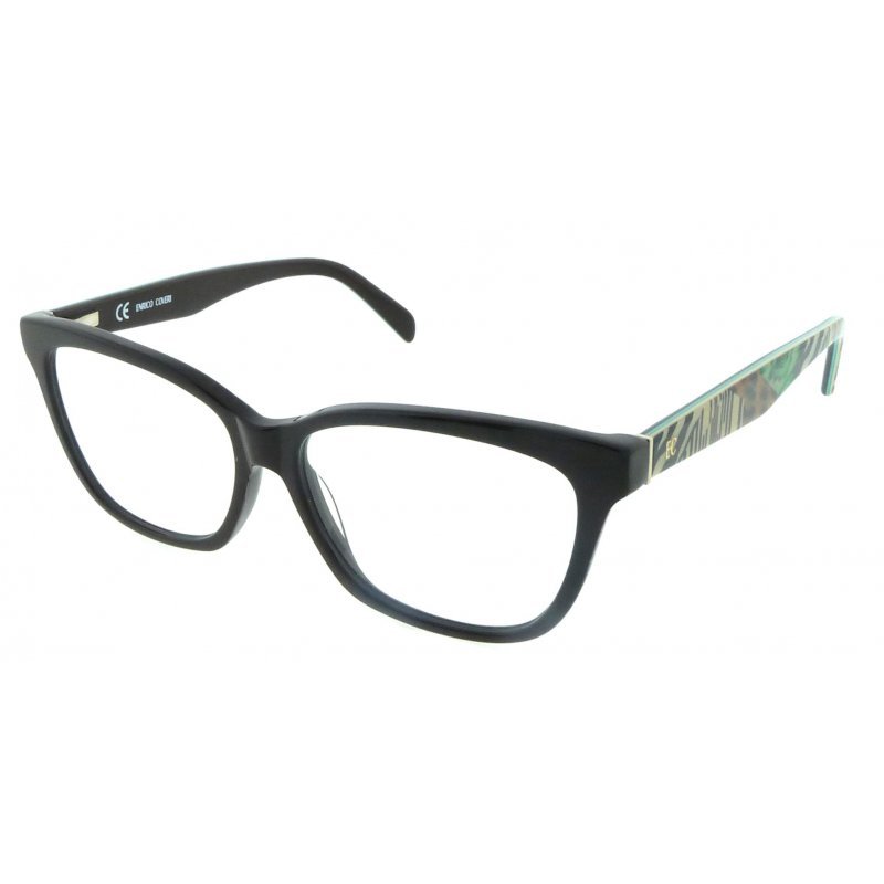 FRAMES PLASTIC ENRICO COVERI EC434 BR 55-14-140