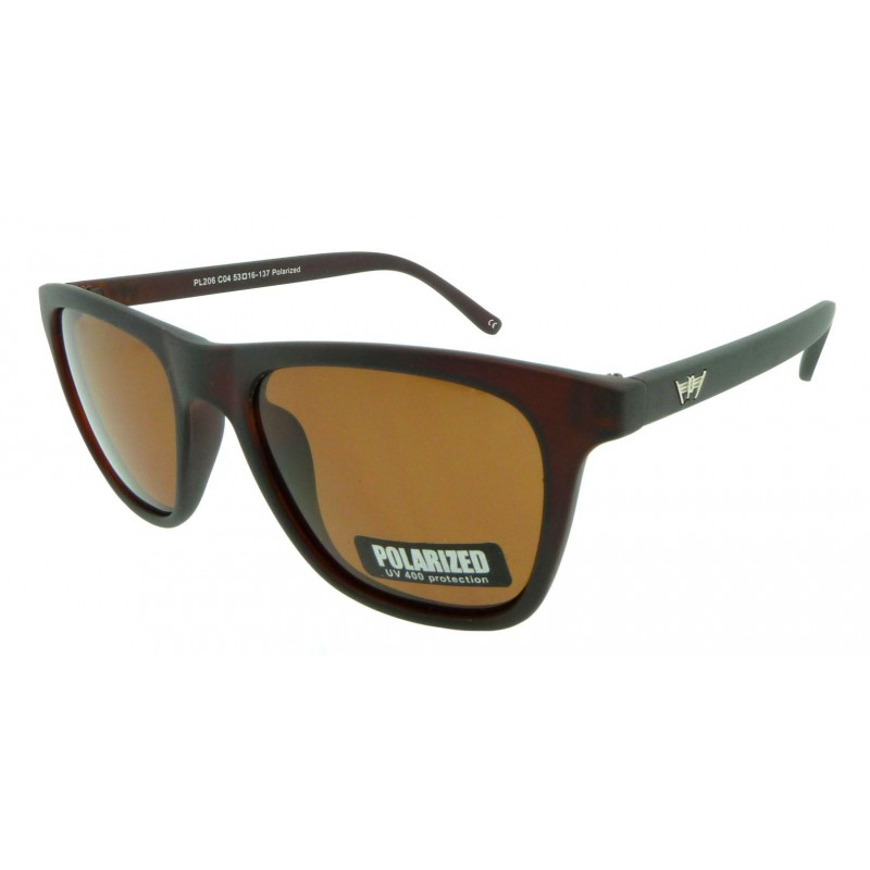 ΓΥΑΛΙΑ ΗΛΙΟΥ ENZO PL 206 C4 M-BROWN/BROWN/M-BROWN