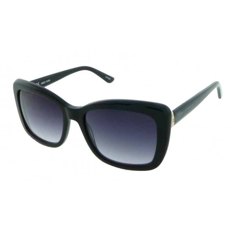 SUNGLASSES PLASTIC ENRICO COVERI EC729 BLK 56-18-140 SUNGLASSES PLASTIC ENRICO COVERI EC729 BLK 56-18-140