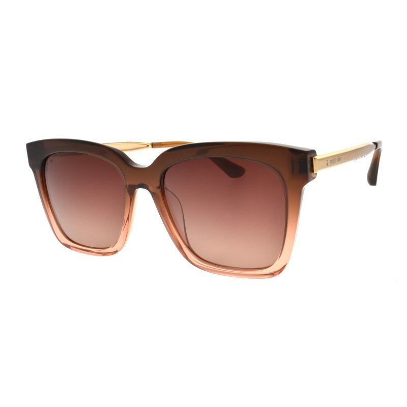 ΓΥΑΛΙΑ ΗΛΙΟΥ MISS OH BELLA GRADIENT BROWN/SHINY GOLD ΓΥΑΛΙΑ ΗΛΙΟΥ MISS OH BELLA GRADIENT BROWN/SHINY GOLD