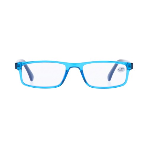 MODE BLUE FILTER AR029 ΜΠΛΕ ΗΛΕΚΤΡΙΝ ΔΙΑΦΑΝΟ/ΜΑΥΡΟΙ ΒΡΑΧΙΟΝΕΣ +1,00